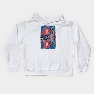 Corals and starfish Kids Hoodie